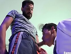 18yo Boy Spanked and Fucked By Dad