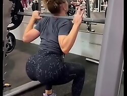 Gym Compilation - Blonde Pawg Bubble Butt Working Out